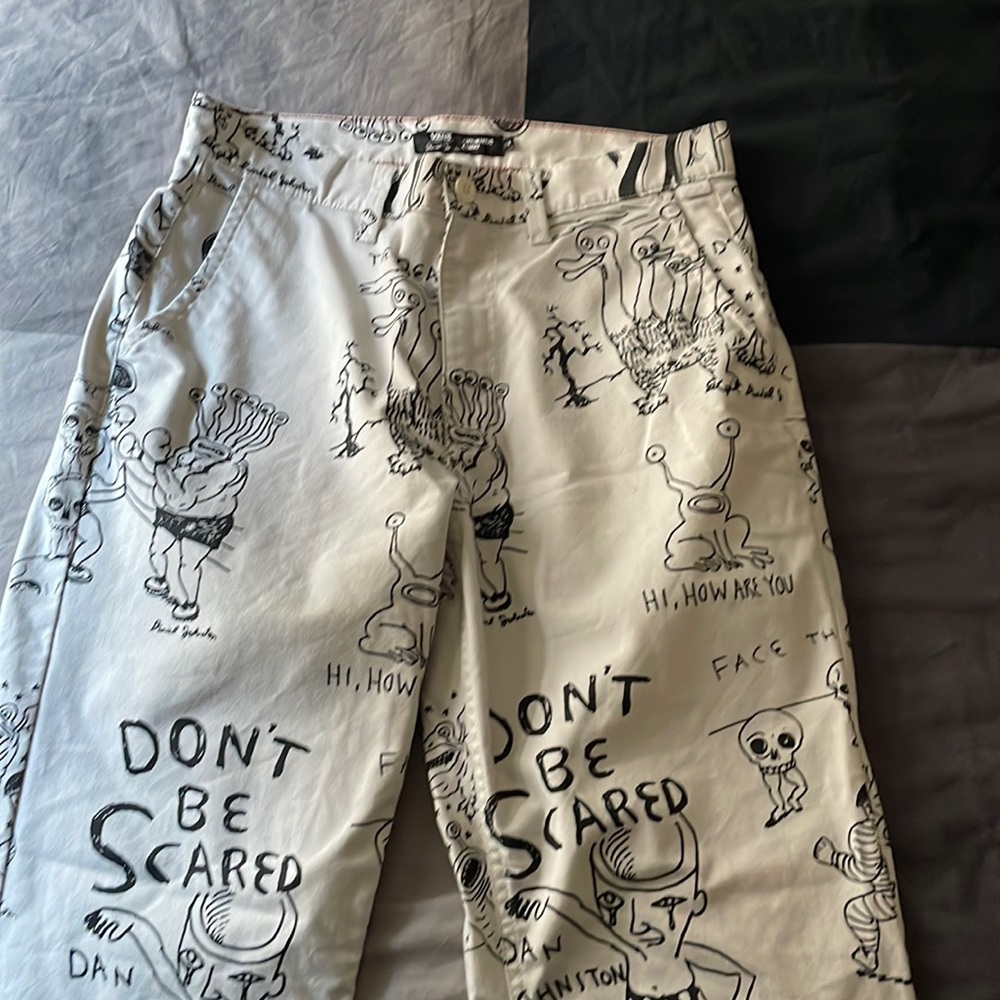 Vans pants Daniel Jonathan design.
